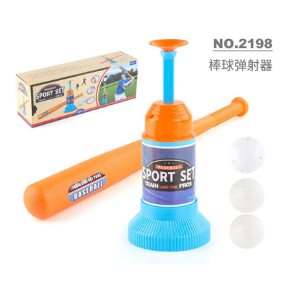 Outdoor Sports Toy Set for Kids POP-up Plastic Ball Baseball Structure for Garden Play