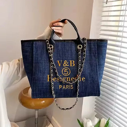 Handbags Women's Bag Shoulder Crossbody for Designer Messenger Large Luxury Female Portable Zipper Canvas Girl Tote Bags
