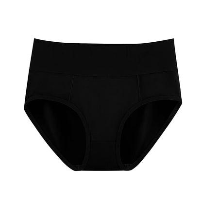 Shanhao 5-Pack Women's Cotton Panties Mid-rise Hipster Leopard Print Full Coverage Underwear Cotton Briefs for Women