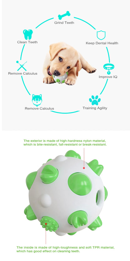 Funland Modern Eco-Friendly Waterproof Natural Rubber Dog Pet Chew Ball Toy for Outdoor Training Carton