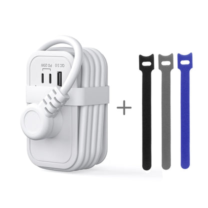 Hot Sale Electric PD 20W US 2 Outlets Flat Plug 1 USB Ports 2 Type-C OTP Protection Portable Tabletop Extension Power Strip