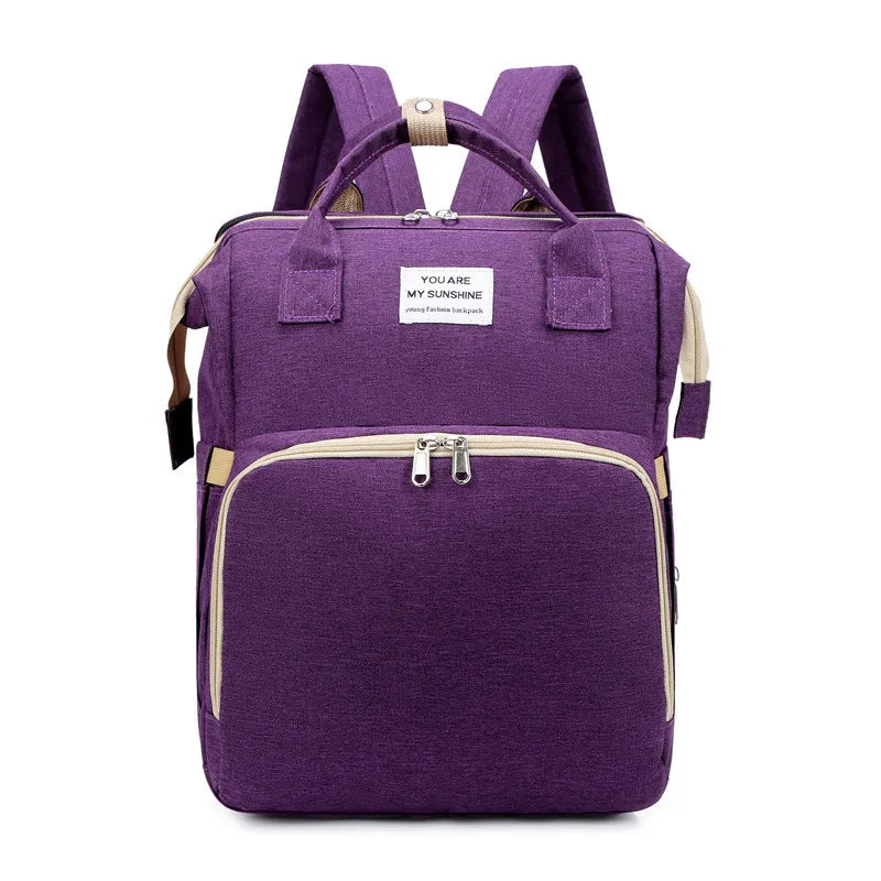 2024 Custom Baby Diaper Bag Backpack for Mom Dad Large Travel Diaper Tote Baby Bag