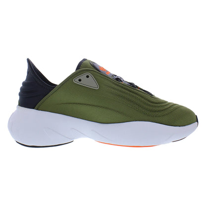 For Adifom SLTN Men's Running Shoes Made in Vietnam Focus Olive/Feather Grey/Impact Orange Color Scheme | 100% Authentic