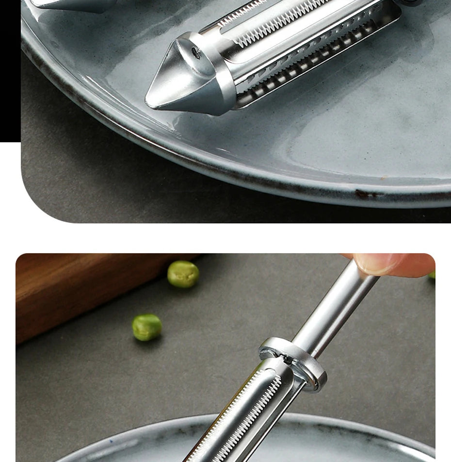 Konco Fruit and Vegetable Peeler,Kitchen Accessories,Alloy Sharp Peeler Potato Carrot Grater Peeler Kitchen Gadget