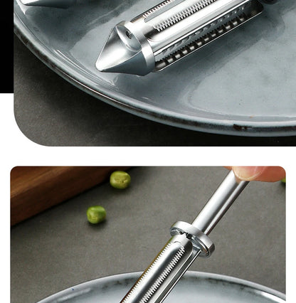 Konco Fruit and Vegetable Peeler,Kitchen Accessories,Alloy Sharp Peeler Potato Carrot Grater Peeler Kitchen Gadget