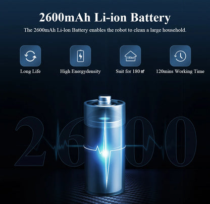 Robot Vacuum Cleaner G20S, 6000Pa Suction,Remote Upgrade, 2 in1 Wet Dry Mop, Wifi App, Smart Vaccum Auto Floor Washing for Home,