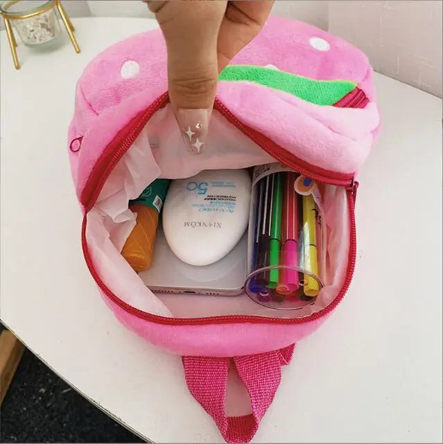Plush Gift Child Schoolbag Strolling Kindergarten Children Boys Cartoon Bags Kids Cute Backpack Girls School Bag Kid Backpack