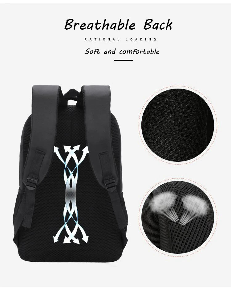 OMASKA Wholesale Design Mochila Escolar Waterproof Nylon Unisex 20 Inch Laptop Travel Backpack School Bags