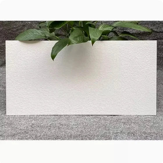 High - Durability Foshan 300X600 White Concave Enamel Cultural Stone Tiles for Villa Exterior Walls and Courtyard Walls