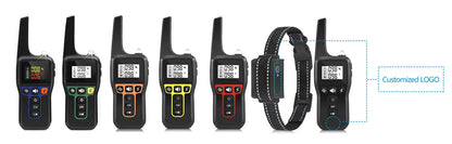 Top Seller IPx7 Waterproof Pet Training Products Shock Dog Training Collar Electronic Bark Collar With Remote Control