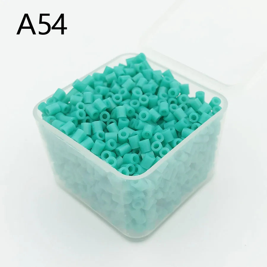 2.6mm Mini Beads/1200pcs/Box Packing Hama Beads Easy to Store For Kids Perler Iron Beads Fuse Handmade Gift Children Toy