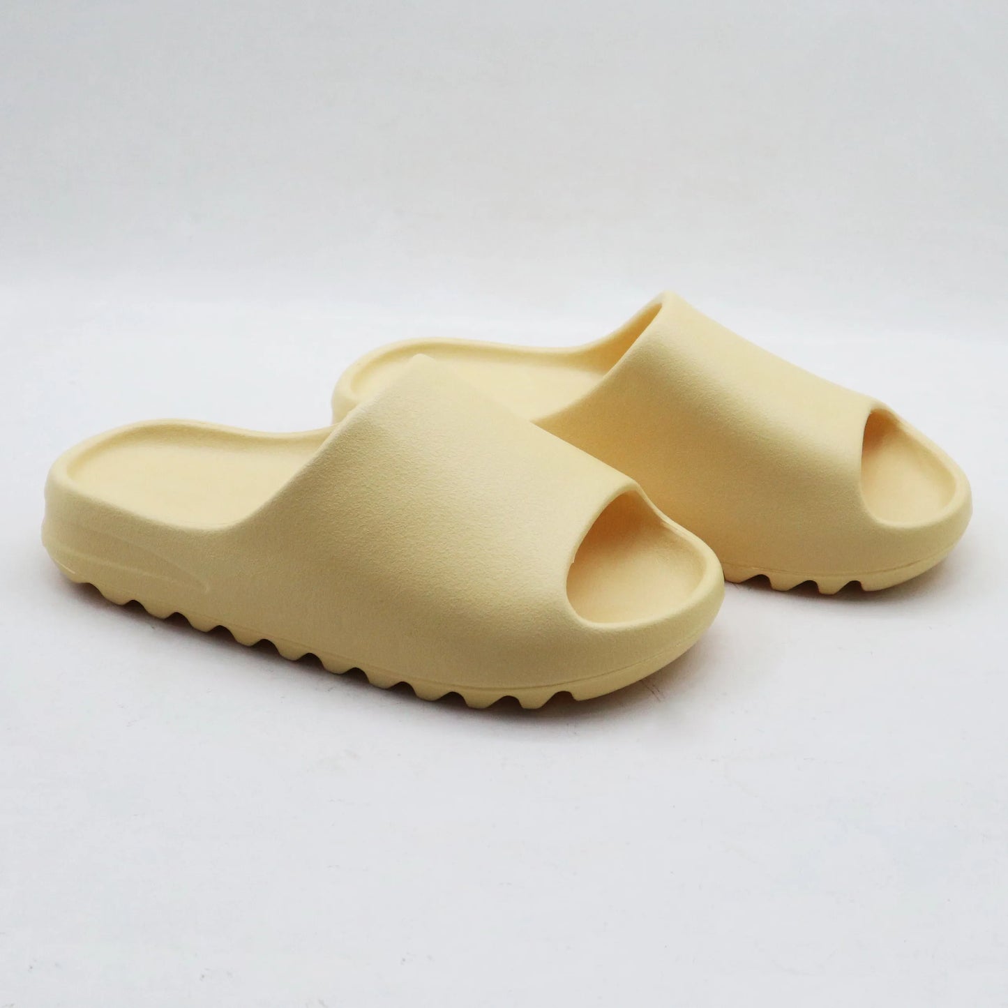 Custom Logo Soft EVA Foam Thick Sole Lightweight Anti-Slip Breathable Open-Toe Arch Support Waterproof Slippers Slides for Men