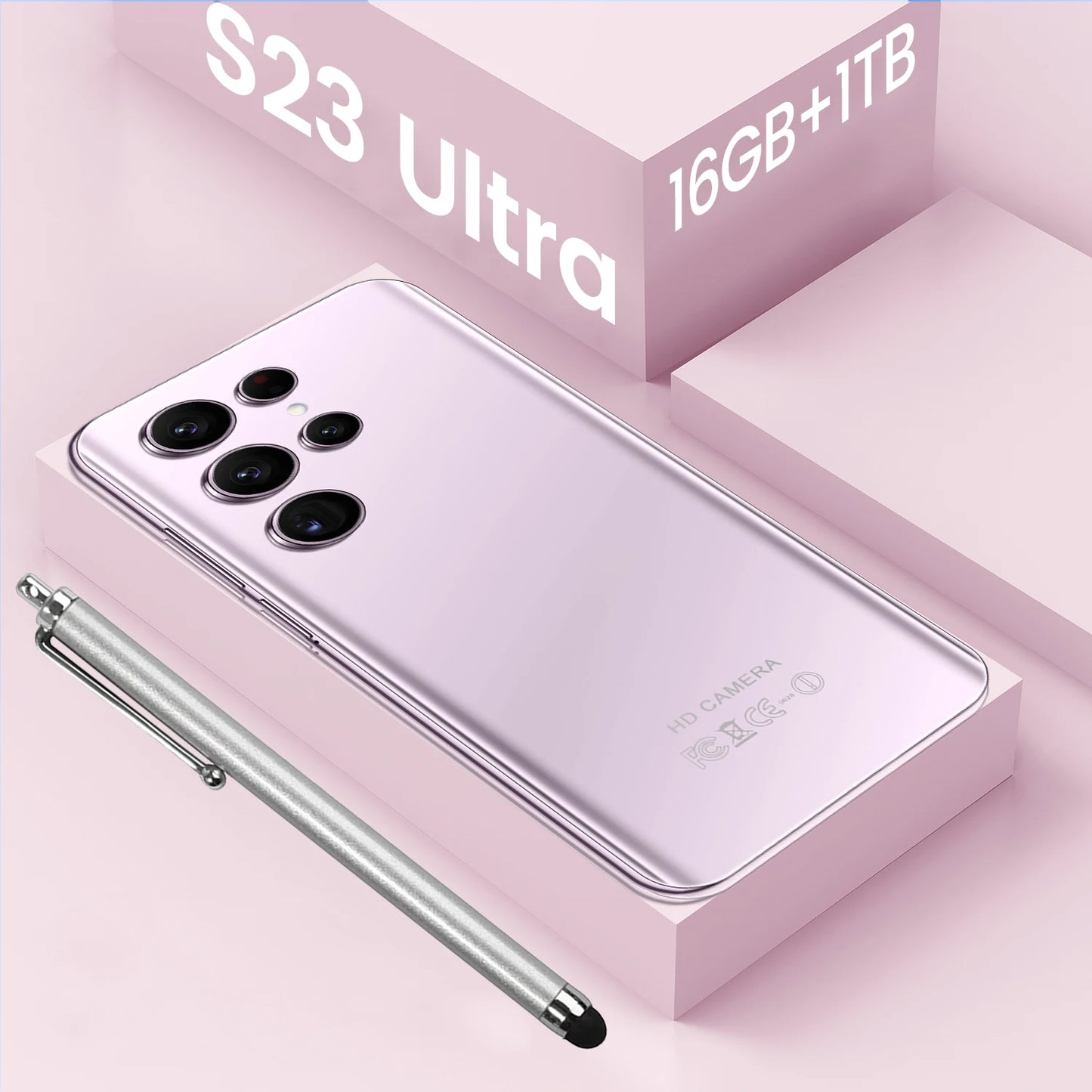 2023 New 3g 4g 5g Android Cell Phone Celular Low Price Telephone S23 Ultra 1TB 7.2 Inch Smart Phone