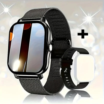 New 180mah Magnetic Charging Full Touch Screen Smartwatch, Wireless Call, Multiple Sport Modes, Music Control, Fashion Sports