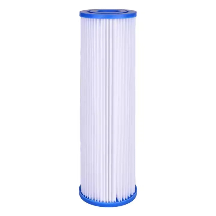10*2.5'' Folded Filter Element Air Inflatable Tub Filter Cartridge Water Chiller Filter for Ice Bathtub Bathroom Accessories
