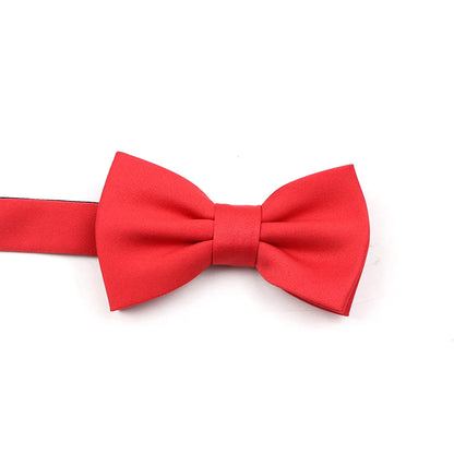 Bowtie for Children Banquet Wedding Party Kids Adjustable Bow Tie Butterfly Knot Black Red White Child Bowties