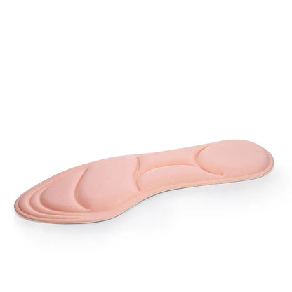 Shoe Insoles Arch Support Insoles Breathable 5D Sponge Barefoot Comfort Insoles and High Heel Inserts