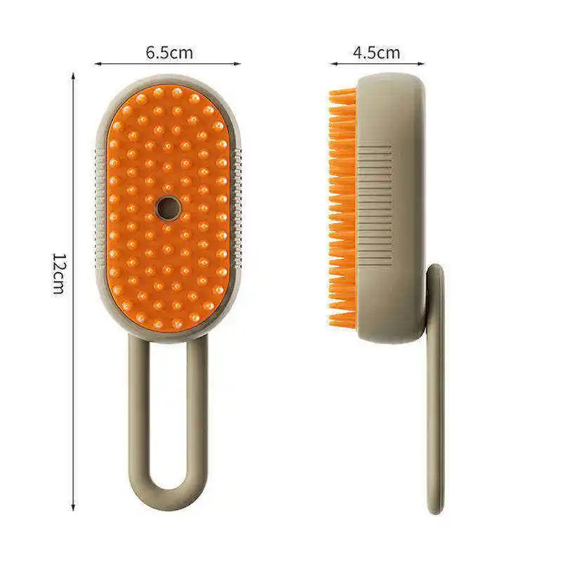 Pet Spa Brush for Dogs Cats  Self Cleaning Spray Comb for Cats Massage Shedding Pet Spray Hair Removal Comb