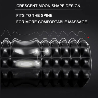 45cm High Density Foam Roller Yoga Column Deep Massage Fitness Equipment Sport EVA Block Muscle relaxation Pilates Gym Exercises