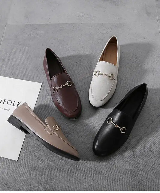 New Arrival Tassel-Trimmed Slip-On Loafers  Chunky Sole Women's Fashion Shoes with Platform Design Shoes