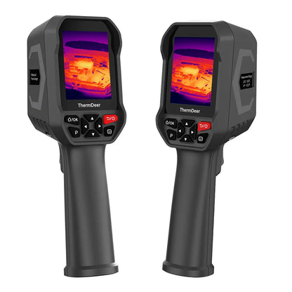 2.8 Inch Handheld Thermal Imaging 25HZ Refresh -20℃~550℃  Rechargeable  Thermal Camera