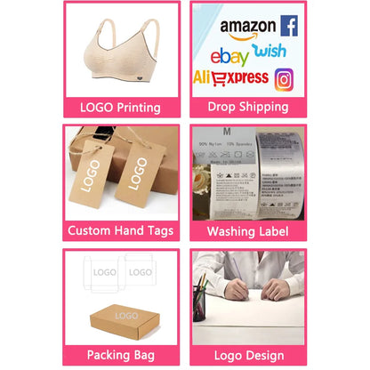 Wholesale LOGO Custom Modal Heart Pattern Front Open Comfort No Steel Ring Maternity Nursing Bra for Women