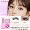 Saft Magnetic Eyelash Kit Hypoallergenic & Waterproof Vegan Magnetic Lashes with Eyeliner Reusable Easy to Apply for Beginners