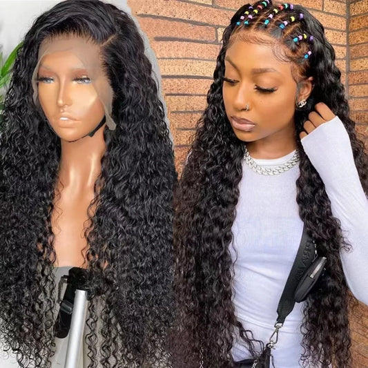 Cheap Wholesale Transparent Human Hair Wig Brazilian Virgin Hair Lace Frontal Wig HD Lace Front Wig for Black Women