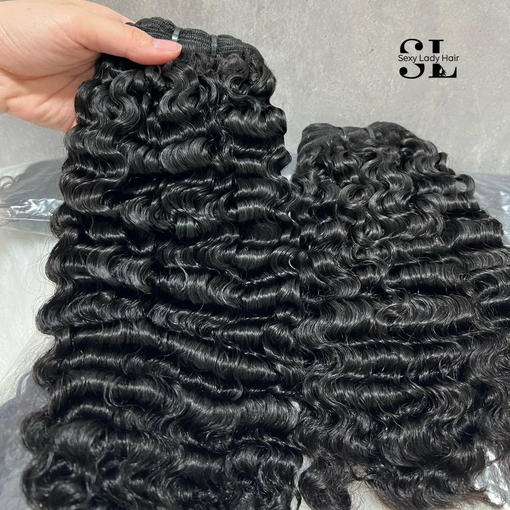 Burmese Curly Remy Hair Extensions Fast Shipping Virgin Cuticle Aligned Natural Wavy Raw Cambodian Human Hair Weaving