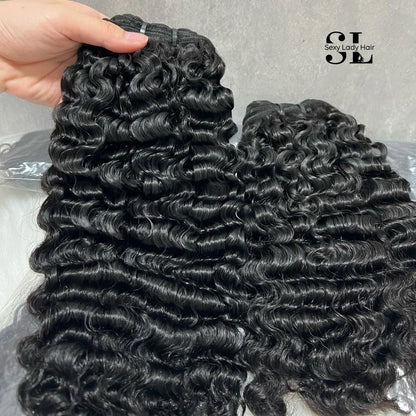 Burmese Curly Remy Hair Extensions Fast Shipping Virgin Cuticle Aligned Natural Wavy Raw Cambodian Human Hair Weaving