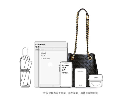 Women Bucket Hobo Bags Lady Underarm Shoulder Bag Crossbody Purse Genuine Leather Top-Handle Tote Handbag