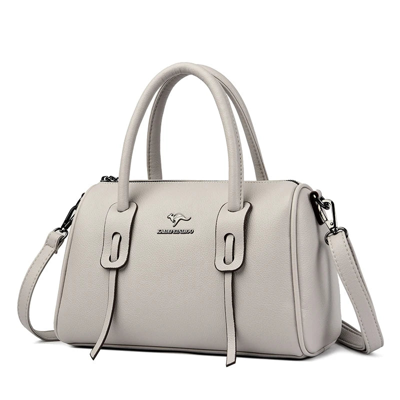High Quality  Top Factory Custom Pu Leather KAIDIFEINIROO Brand  Luxury Tote with Shoulder Crossbody Hand Bags for Ladies