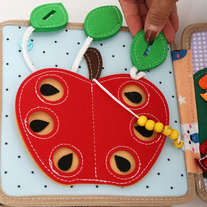 Wholesale Felt Book Early Education Cartoon Puzzle Baby Story Book Cross-border Multi-layer Three-dimensional Cloth Busy Book