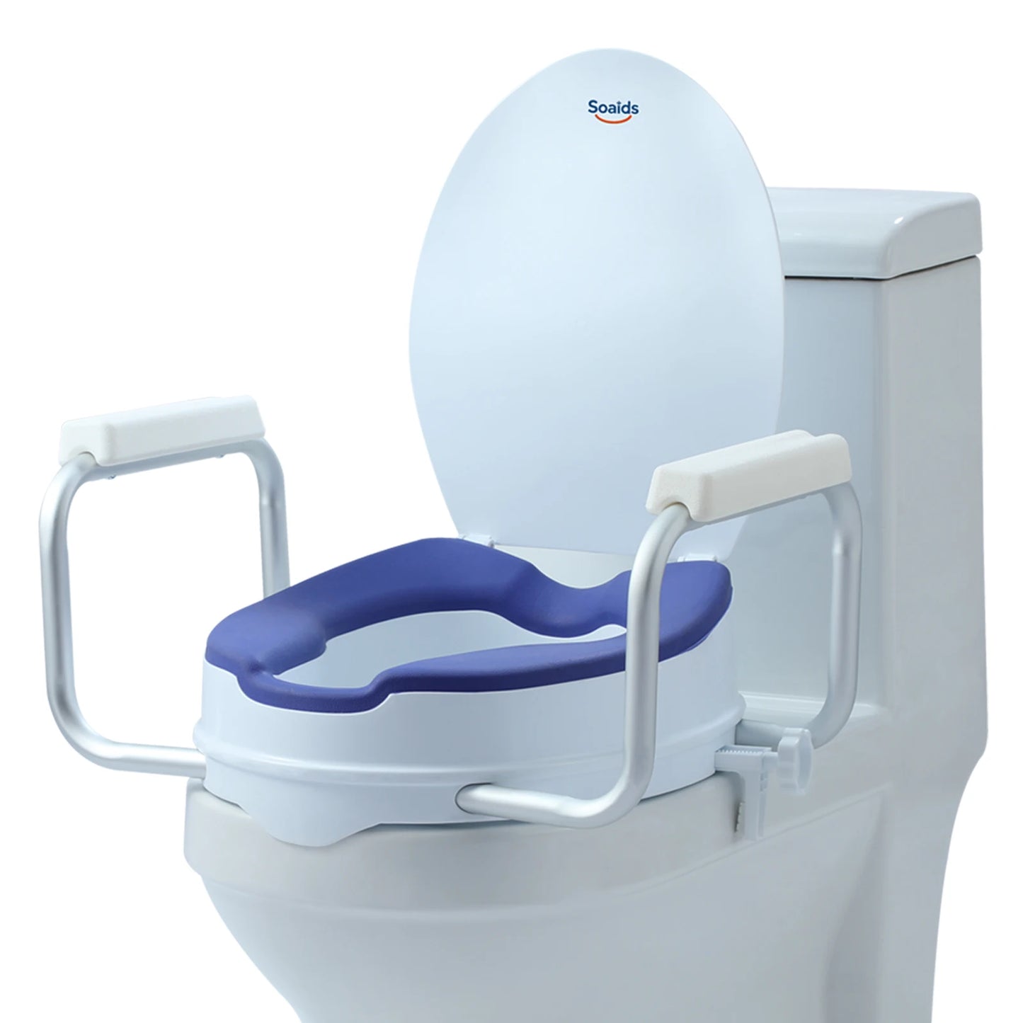 SUNCARE Rehabilitation Care Elderly Pregnant Women Bathroom Safety Commode Raised Toilet Seat Toilet Sear Raiser for Elderly
