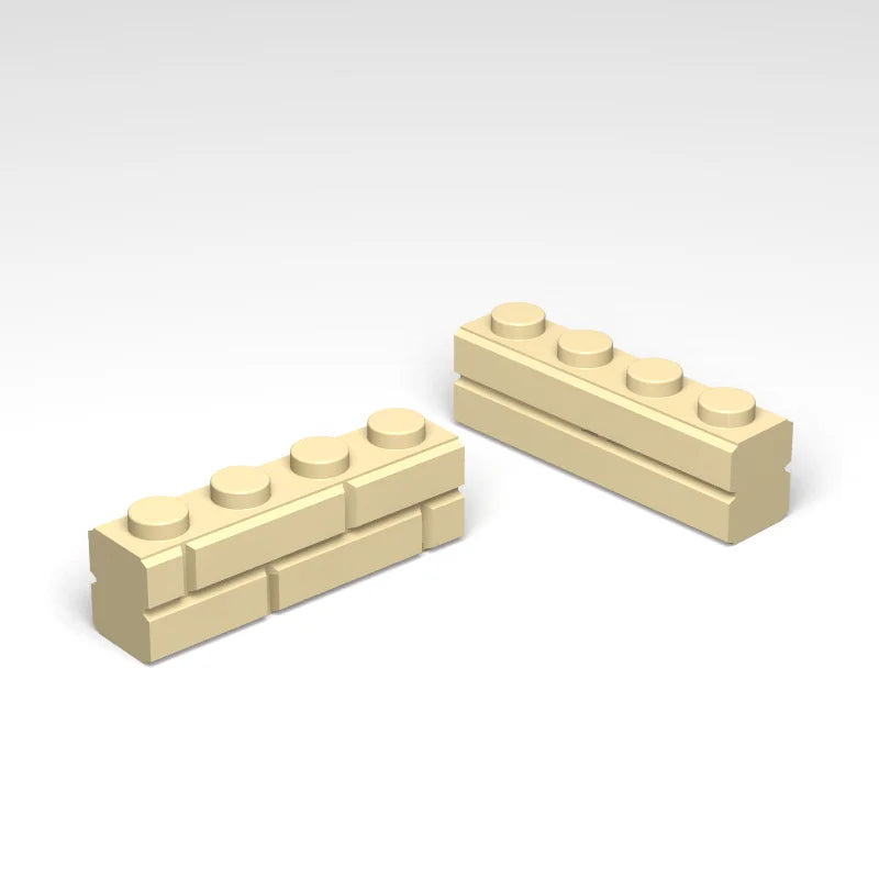 Masonry Profile Bricks Set Plastic ABS Building Blocks Construction Toy for Wall Building Diverse Bulk Toy Kit Compatible Major