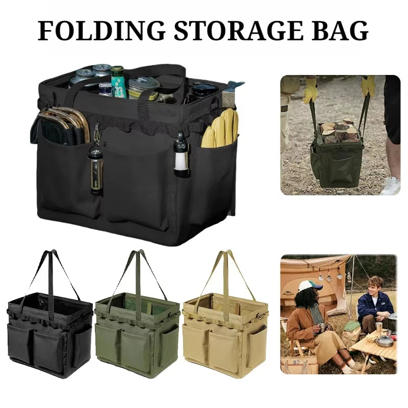 Outdoor Multi-functional Portable Can Be Used As a Table Tool Bags, Camping Bag, Large Camping Bag, Picnic Tool