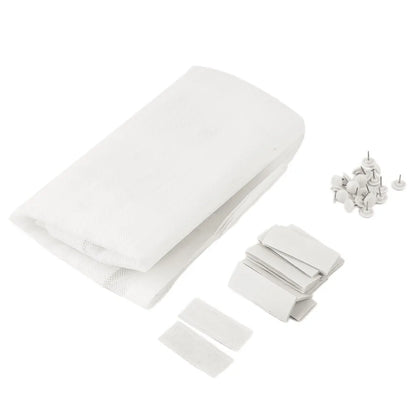 Sommerliche Anti-Mücken-Insekten-Fliegen-Vorhänge, Netz-Tür-Fliegengitter, Küchenvorhänge aus Polyesterfaser, Maschengewebe, Magnete