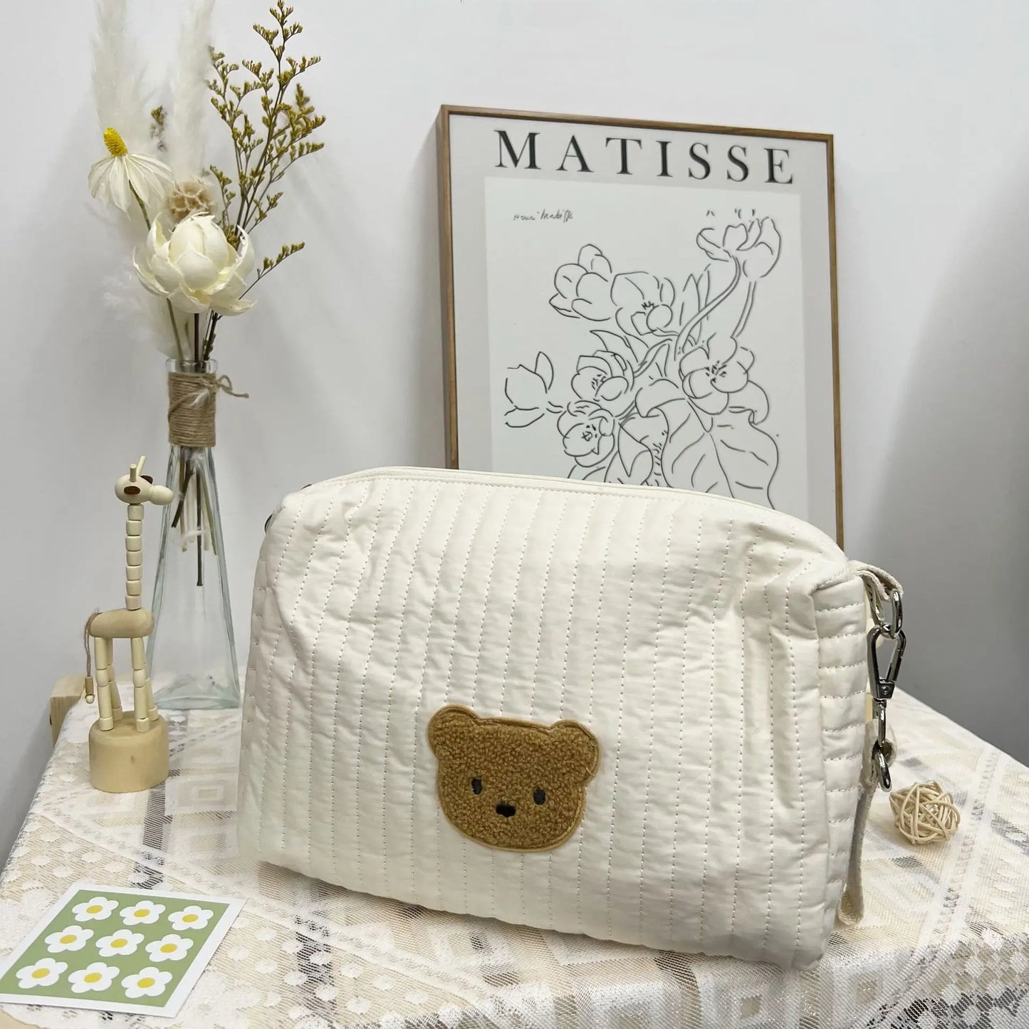 Mommy Nappy Bag and Baby Diaper Caddy Organizer Cotton Rope Tote Basket Bag Excellent Value Price