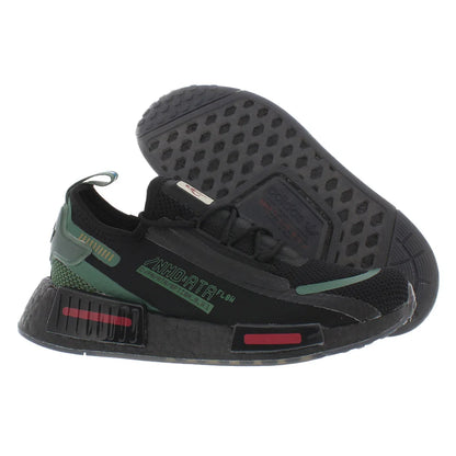 For Originals NMD_R1 MSS-GX6791 Spectoo Men's Fashion Sneakers Core Black/Green Oxide/Bliss Upper Knit Eva Insole | 100%