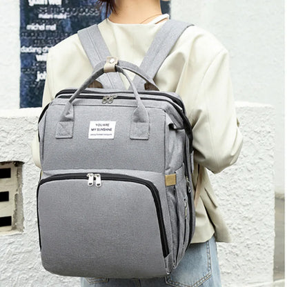 2024 Custom Baby Diaper Bag Backpack for Mom Dad Large Travel Diaper Tote Baby Bag
