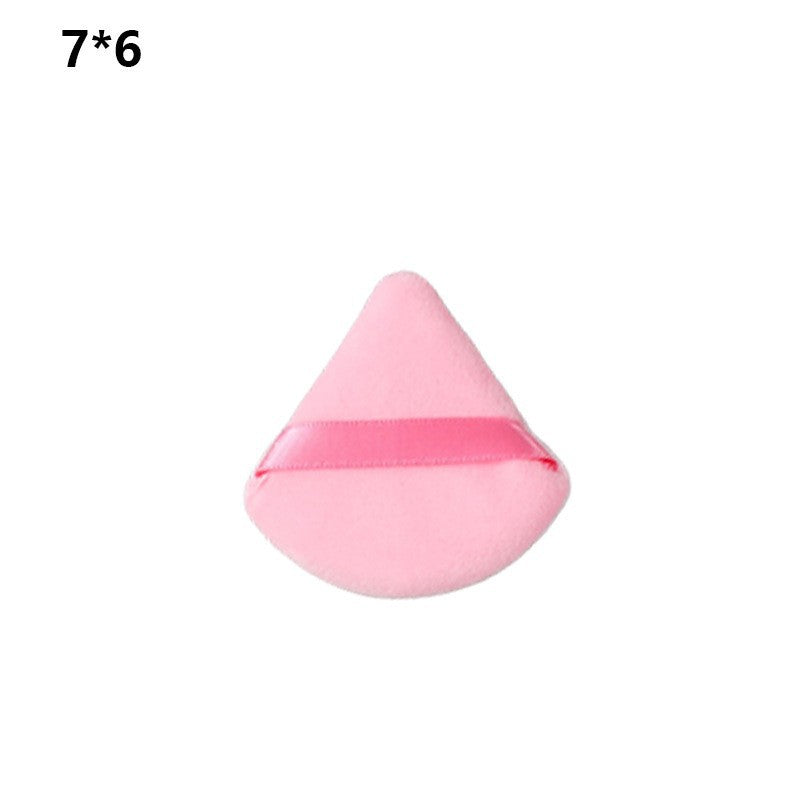 Crystal super soft round small size puff manufacturers wholesale powder cake makeup cotton makeup tools wet and dry puff