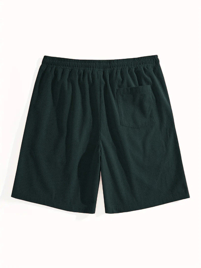 Cross-Border European and American Men's Casual Sports Shorts Summer Versatile Men's Large Size Loose Five-Point Pants Pineapple Plaid Shorts for Men