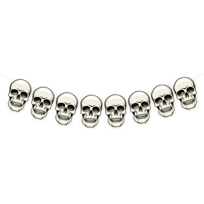 Cross-Border New Halloween Flag Party Supplies Decoration Scene Atmosphere Decoration Halloween Flag Banner