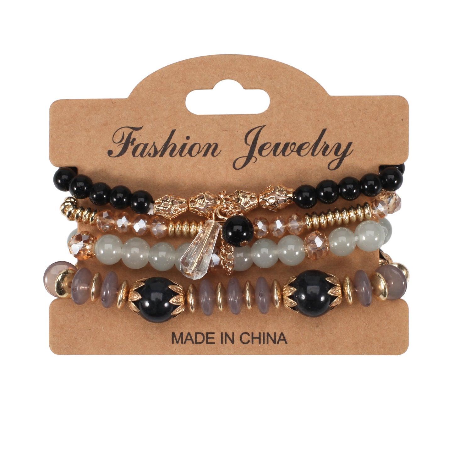 European and American Cross-Border Hot-Selling New Bohemian Bracelets Creative Tassel Multi-Layer Beaded Bracelets Fashion Jewelry