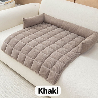 Cross-Border Hot-Selling Anti-Scratch Pet Mat, New Plush Thickened Non-Slip Sofa Dog Bed, Pet Supplies