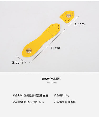Multicolor leather buckle luggage hardware accessories diy handmade bag universal leather buckle buckle gourd shape