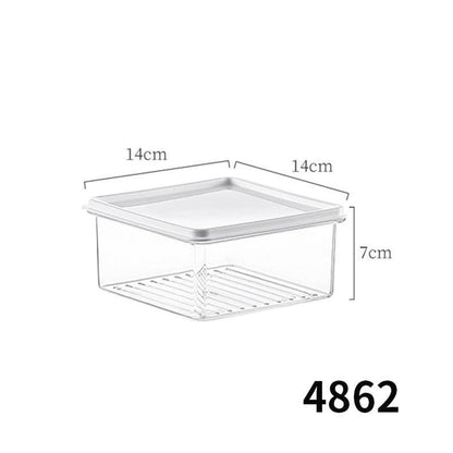 Storage box with lid storage box transparent acrylic kitchen cosmetics sundries station snacks toys clothes books