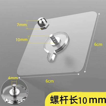 Popular Foreign Trade Traceless Adhesive Hooks, No-Drill Hooks for Hanging Picture Frames, Tiles, Wall Nails, Wall-Mounted Adhesive Hooks, No-Nail Screws