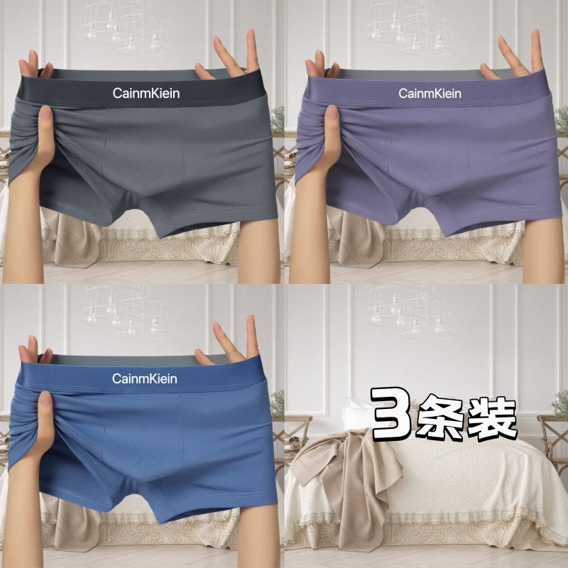1-3 wholesale generation men's underwear light luxury comfortable breathable boxers breathable boxers cotton youth pants
