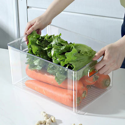 Food-Grade Storage Box, Acrylic Refrigerator Storage, Desktop Book Storage Box, Student Dormitory Sundries, Facial Mask Organization